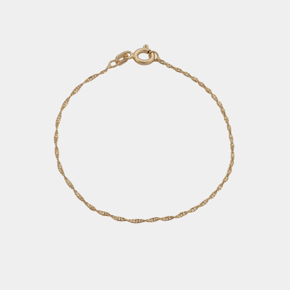 Pulsera Singapur IT 1.2 mm 16 Cms