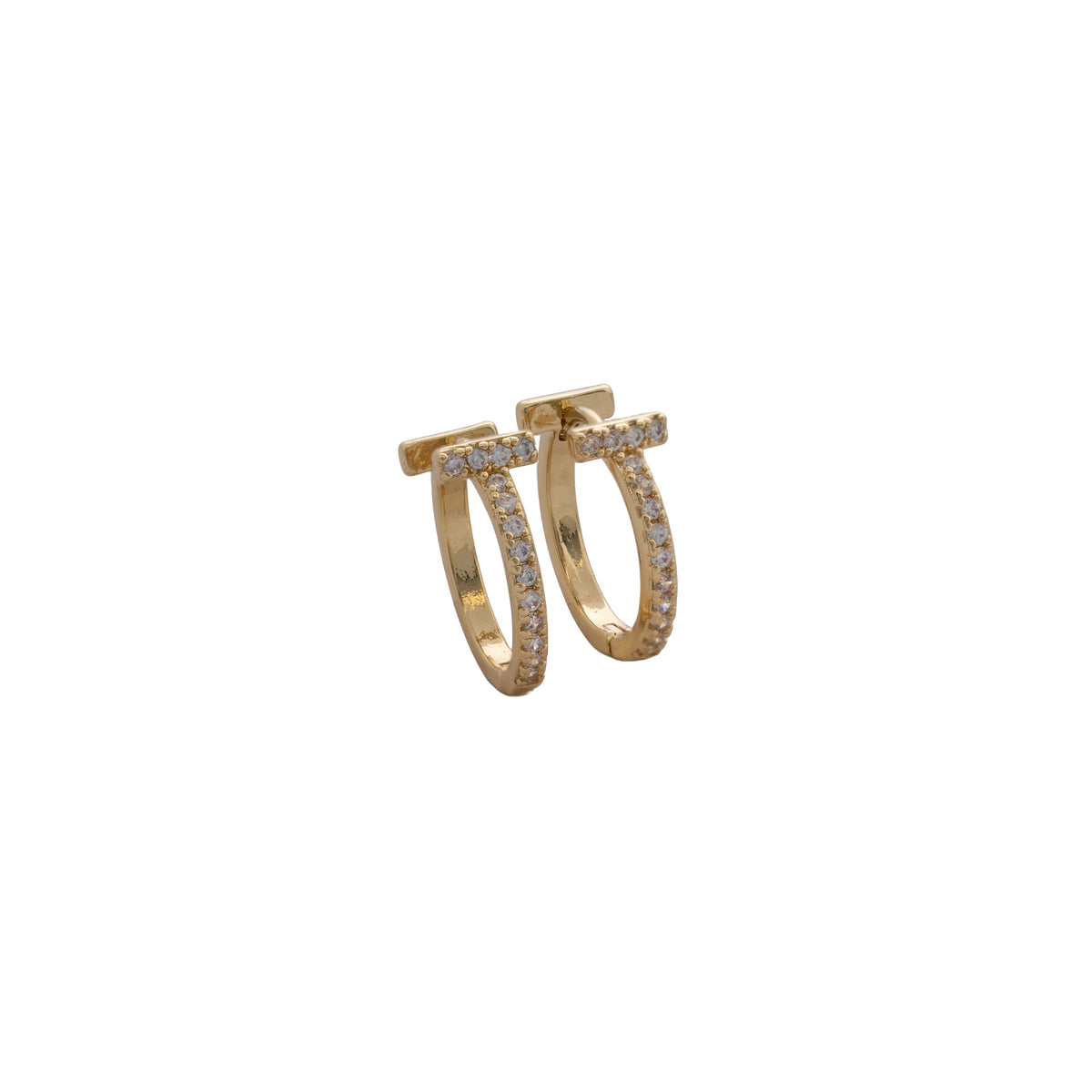 Aretes Candonga Trazo Aurea 16 mm