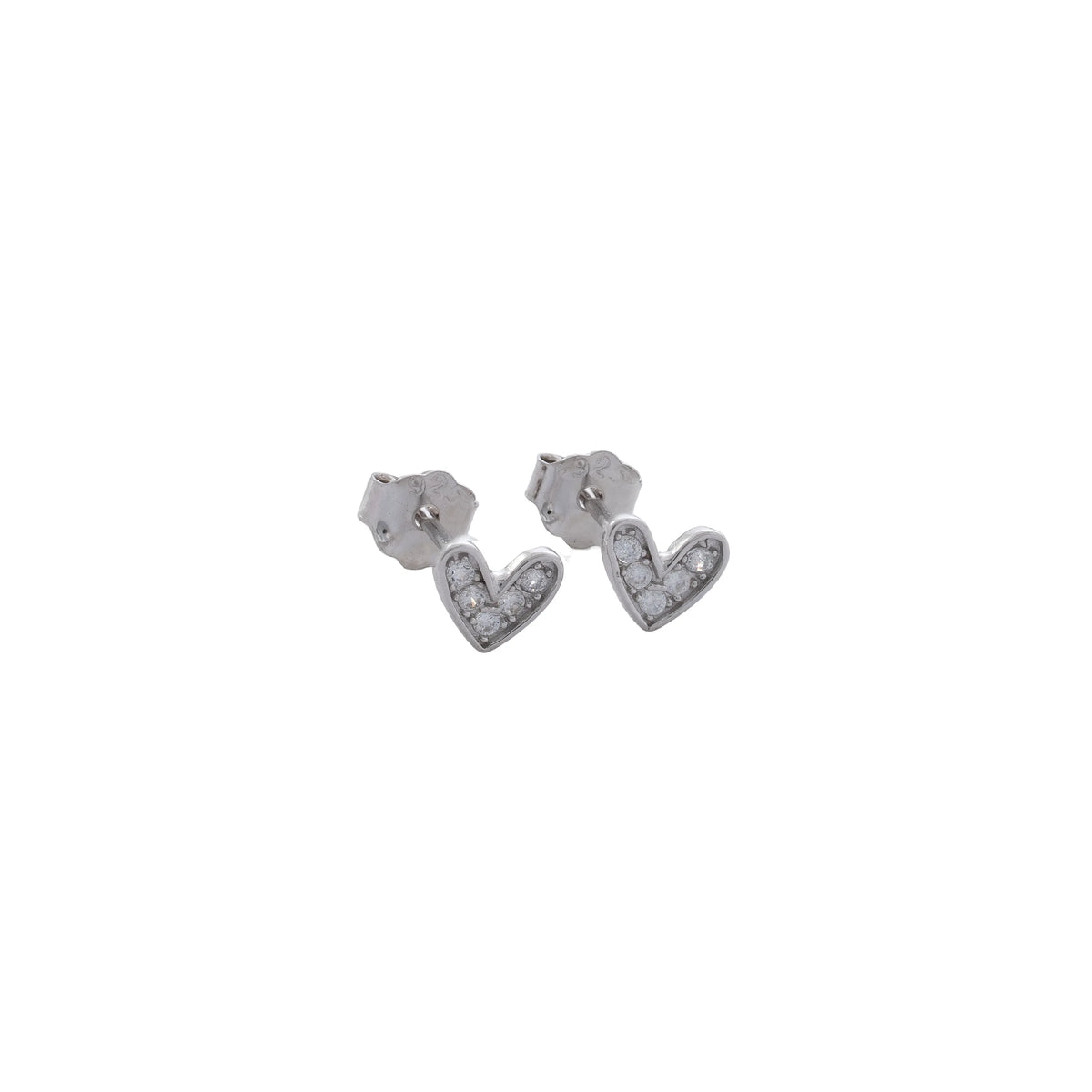 Aretes Ciel Heart 5x4 mm