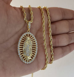 Virgen Guadalupe Swarovski