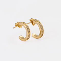 Aretes Semicandonga CT My Love Circonias