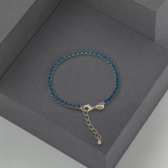 Circonias Azul Unisex 16 Cms + Extensor