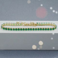 Circonias Verde Unisex 22 Cms + Extensor