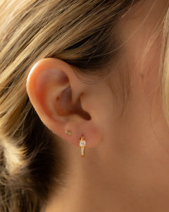 Candonga Solitario Crystal 13 mm