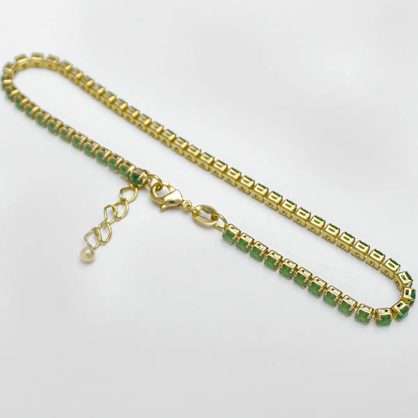 Circonias Verde Unisex 22 Cms + Extensor