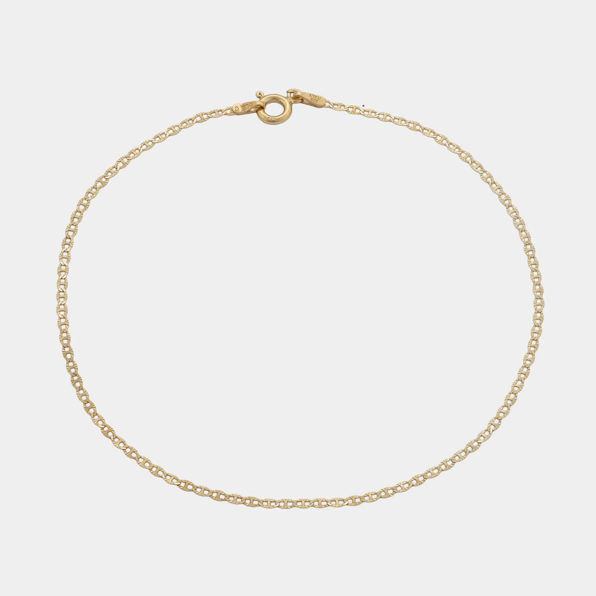 Tobillera Escalerita Con Destellos IT 1.7 mm 24.5 Cms