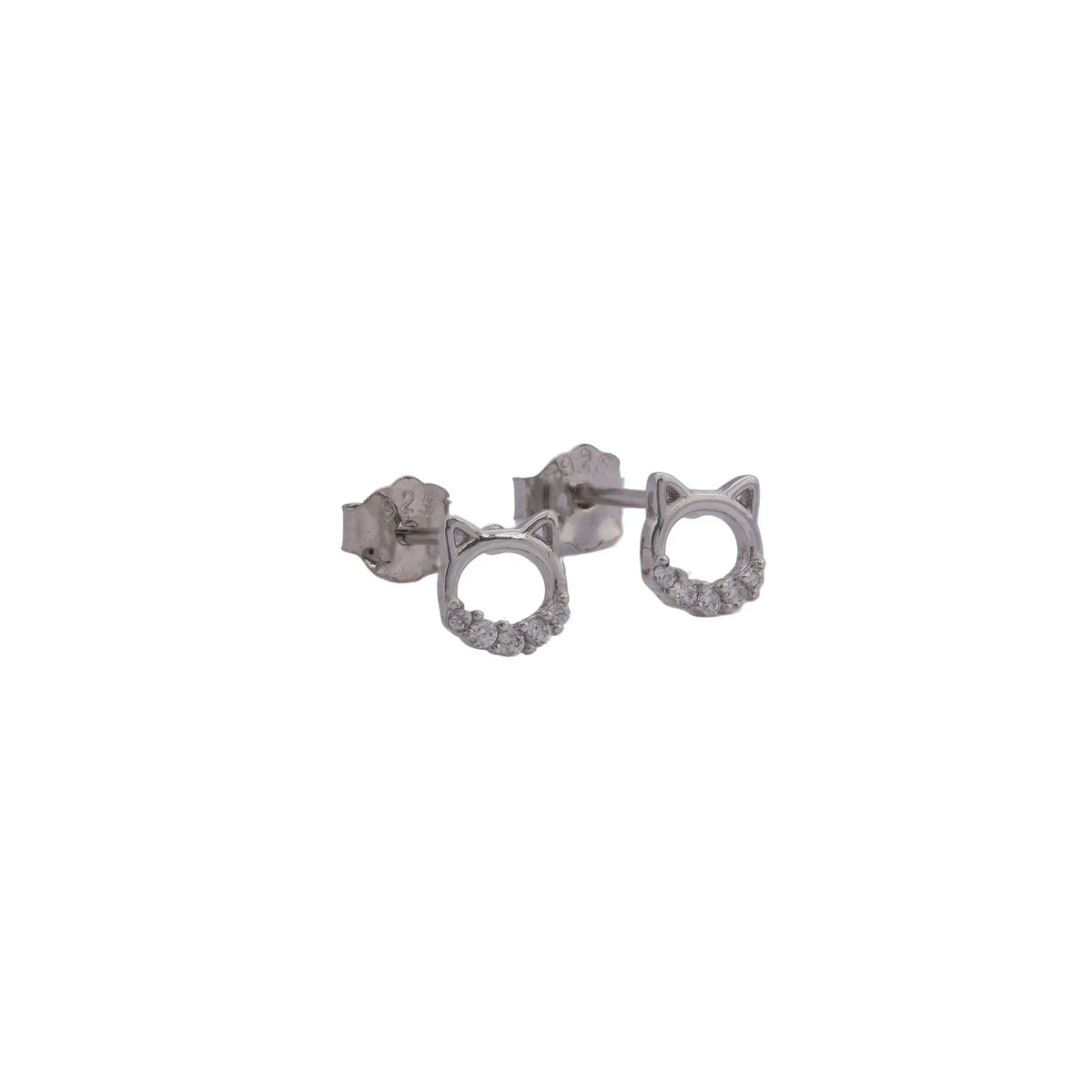 Aretes Cat Shine 5 mm