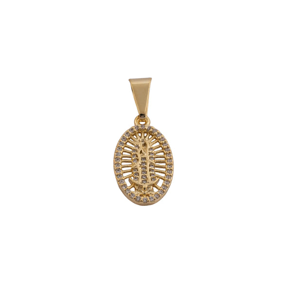 Virgen Guadalupe Swarovski Med
