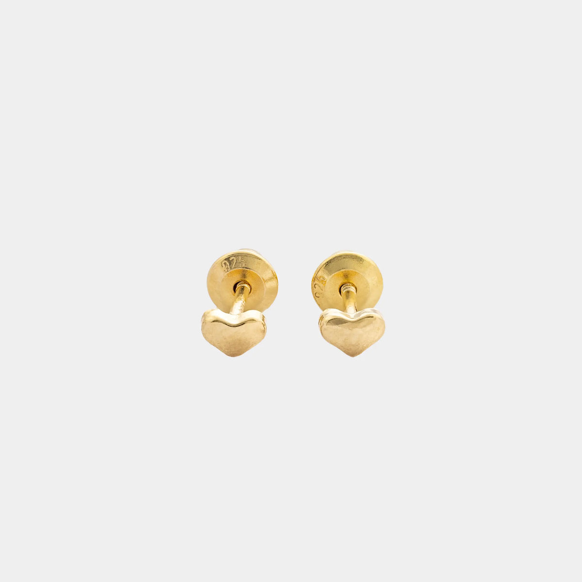 Aretes Topo Love 3 mm
