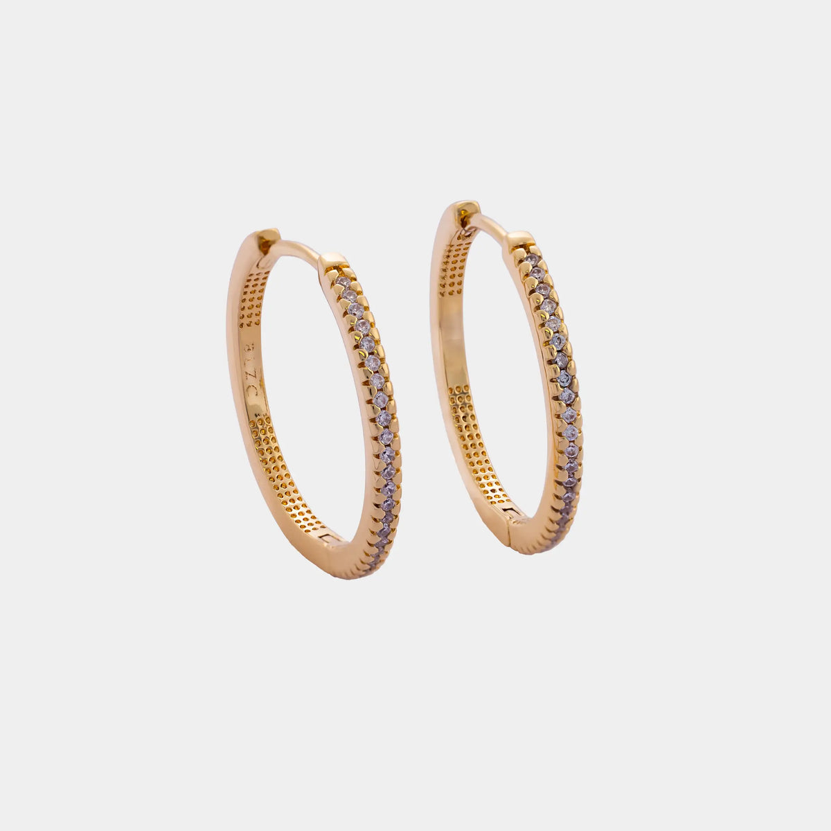 Aretes Candonga Cristal 24 mm