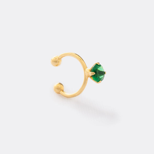 Pearcing fake 1.4cm VERDE