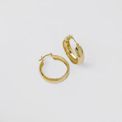 Aretes Candonga Gold Dust 3 Cms