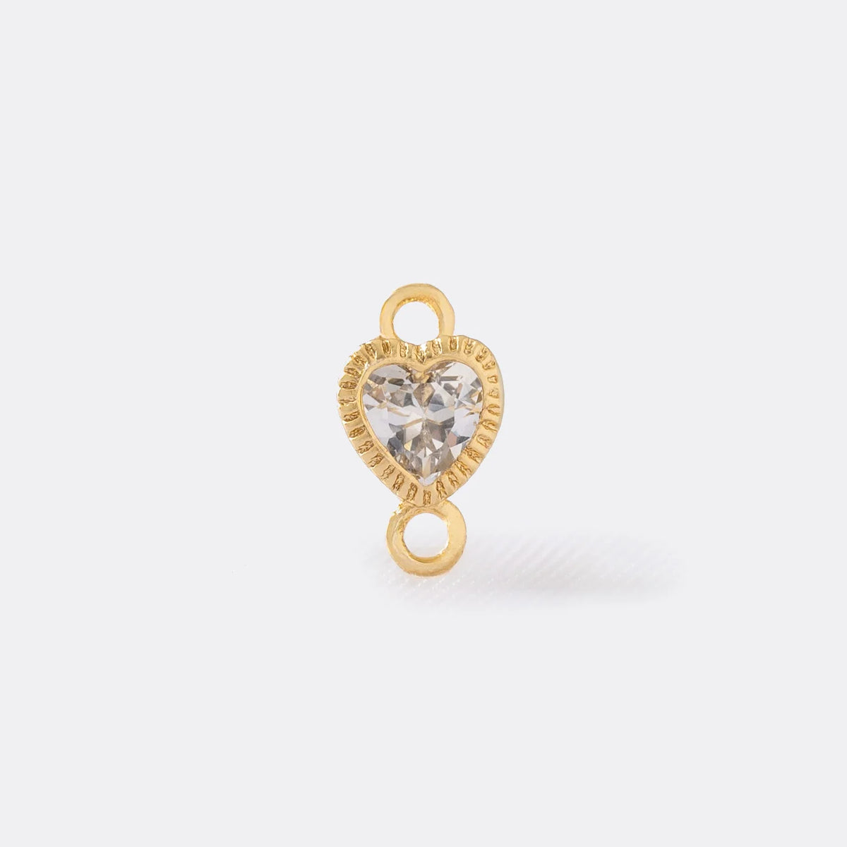 Corazón mini circonia