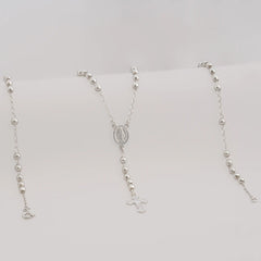 Rosario Milagrosa 4 mm 55 Cms