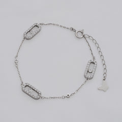 Pulsera Move Pave MSK 12 mm 16 Cms + Ext