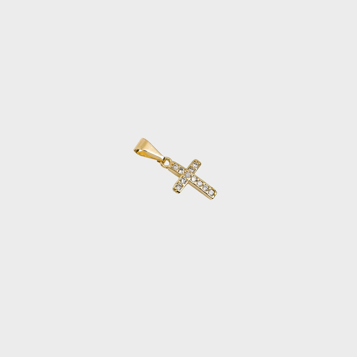 Dije Cruz 1.5 Cm Circonias