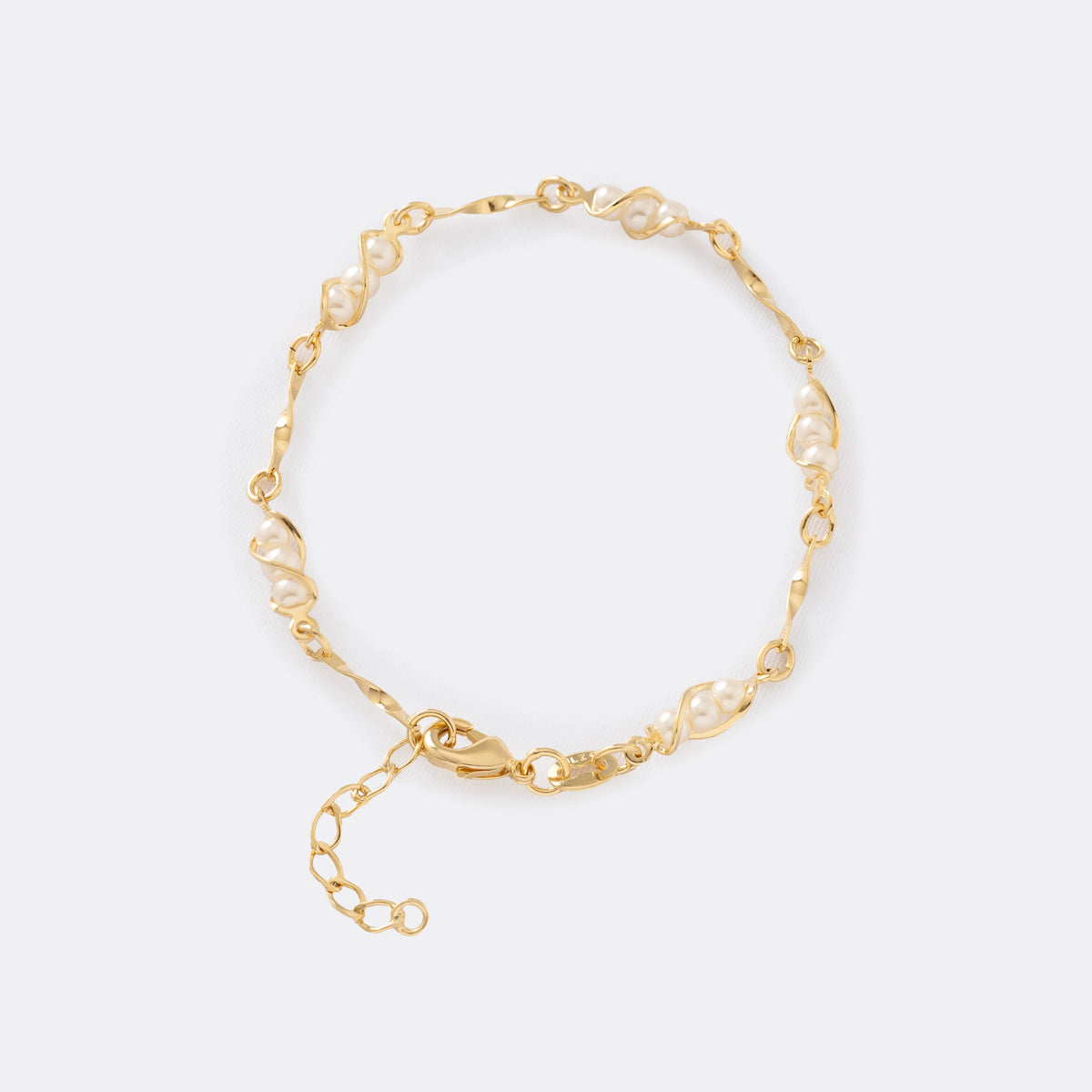 Pulsera Perla 16 Cms