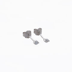 Aretes Luxe Dot 2 mm