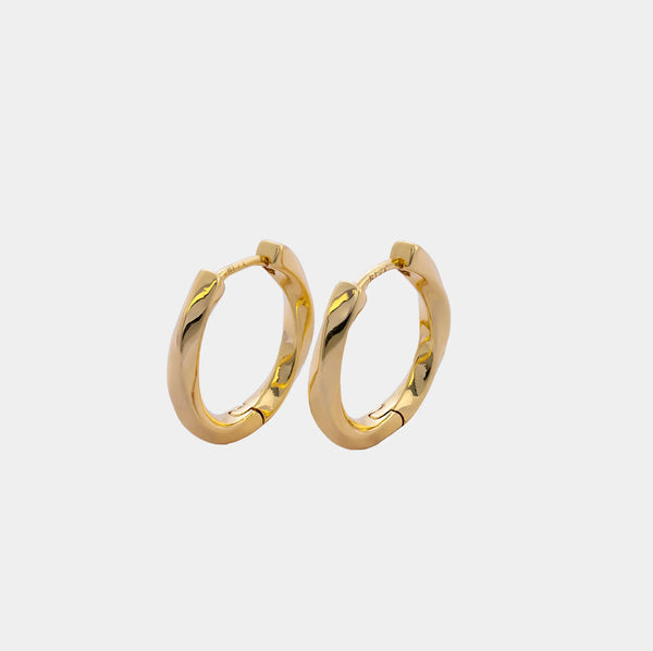 Aretes Candonga Wave 18 mm