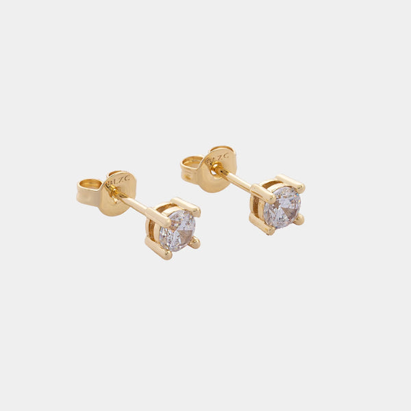 Aretes Topo Cristal 4 mm