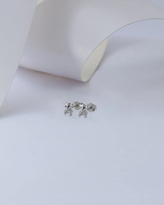 Aretes Bear Glow 4x5 mm