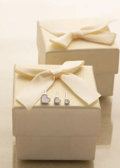 Aretes Set Cuore Nacar