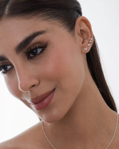 Aretes Ciel Heart 4x3 mm