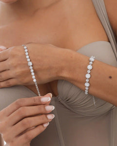 Pulsera Cleo MT 15 Cms Premium Plateria 925