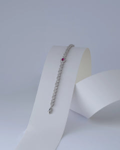 Pulsera Deluxe Pink 15 Cms + Ext