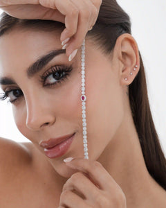 Pulsera Deluxe Pink 15 Cms + Ext