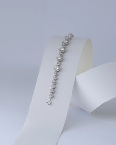 Pulsera Cleo MT 15 Cms Premium Plateria 925